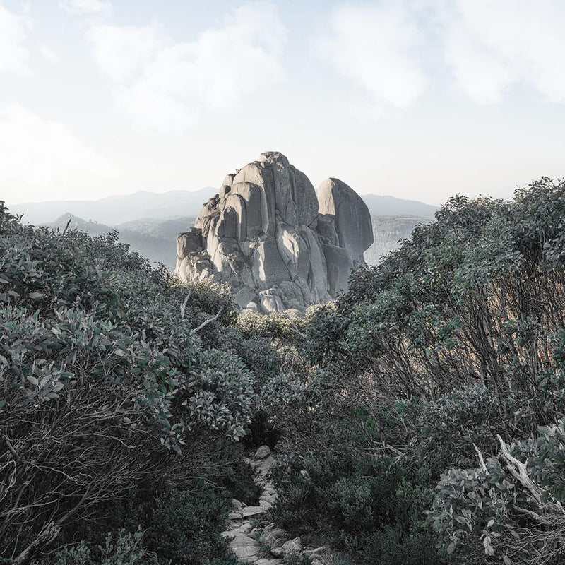 The Cathedral Mount Buffalo by Nick Psomiadis