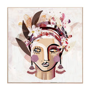 Kelburn Ruby | Oak Frame | Print Decor