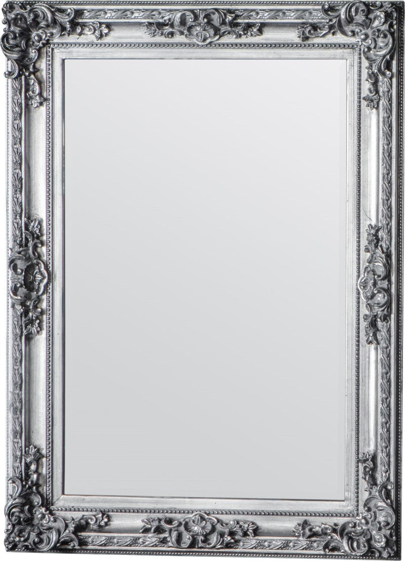 Rialto Ornate Mirror - Silver