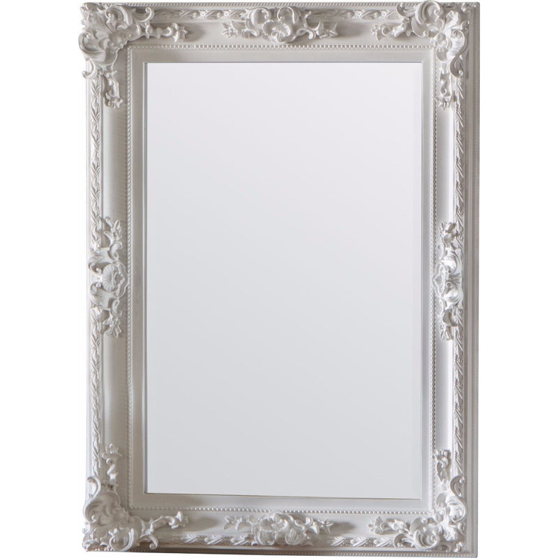 Rialto Ornate Mirror - Ornate White