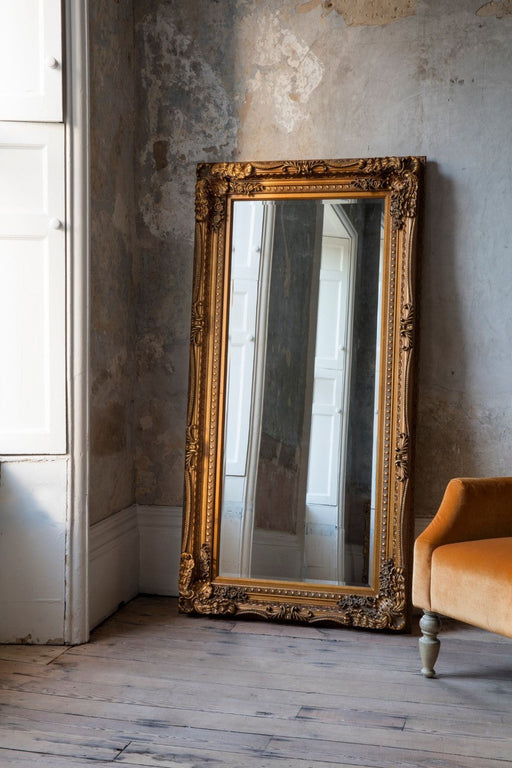 Versailles Leaner Mirror - Gold