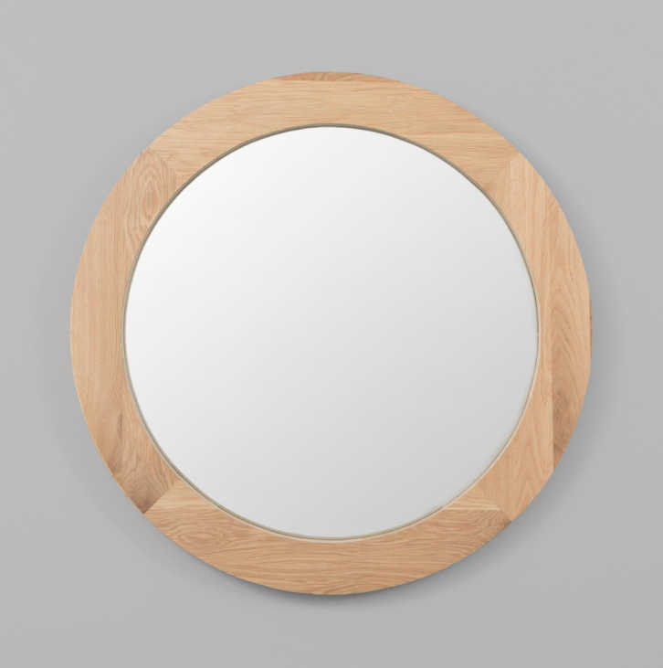 MODERN MIRROR | WINNIPEG MIRROR: ROUND | PRINT DECOR