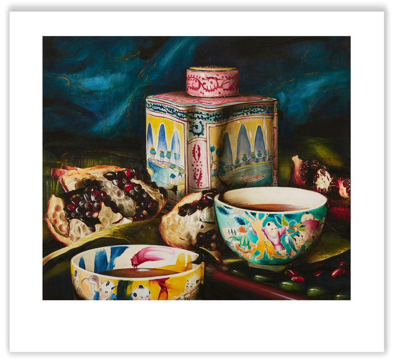 Brush Pots and Tea Cups on the Way Home by Dean Home