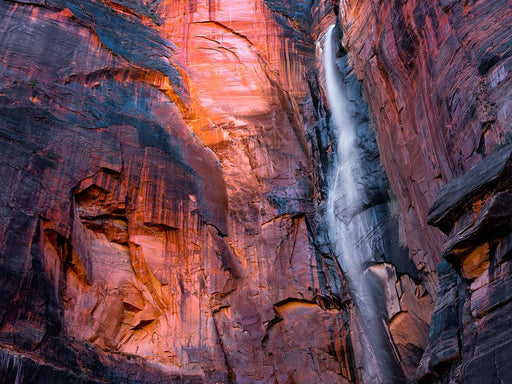 Zion Waterfalls by Nick Psomiadis