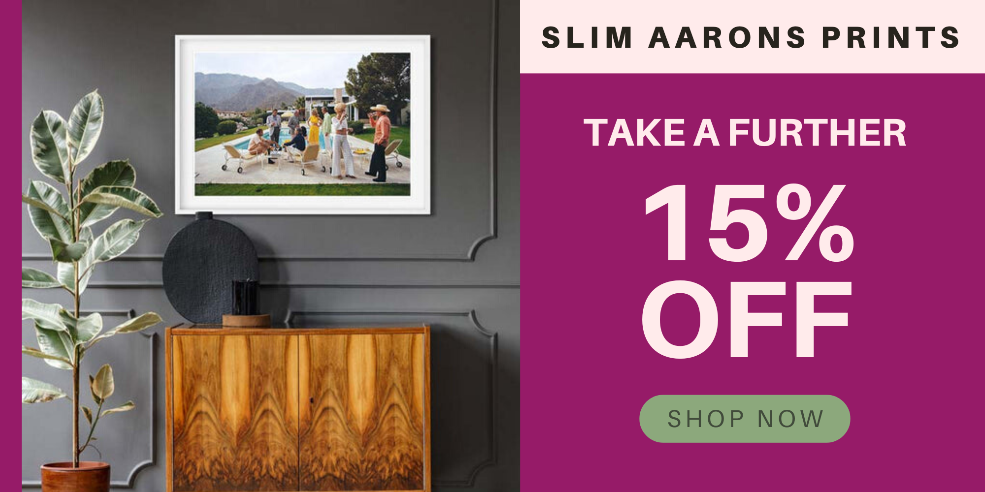 Slim Aarons 15% Off