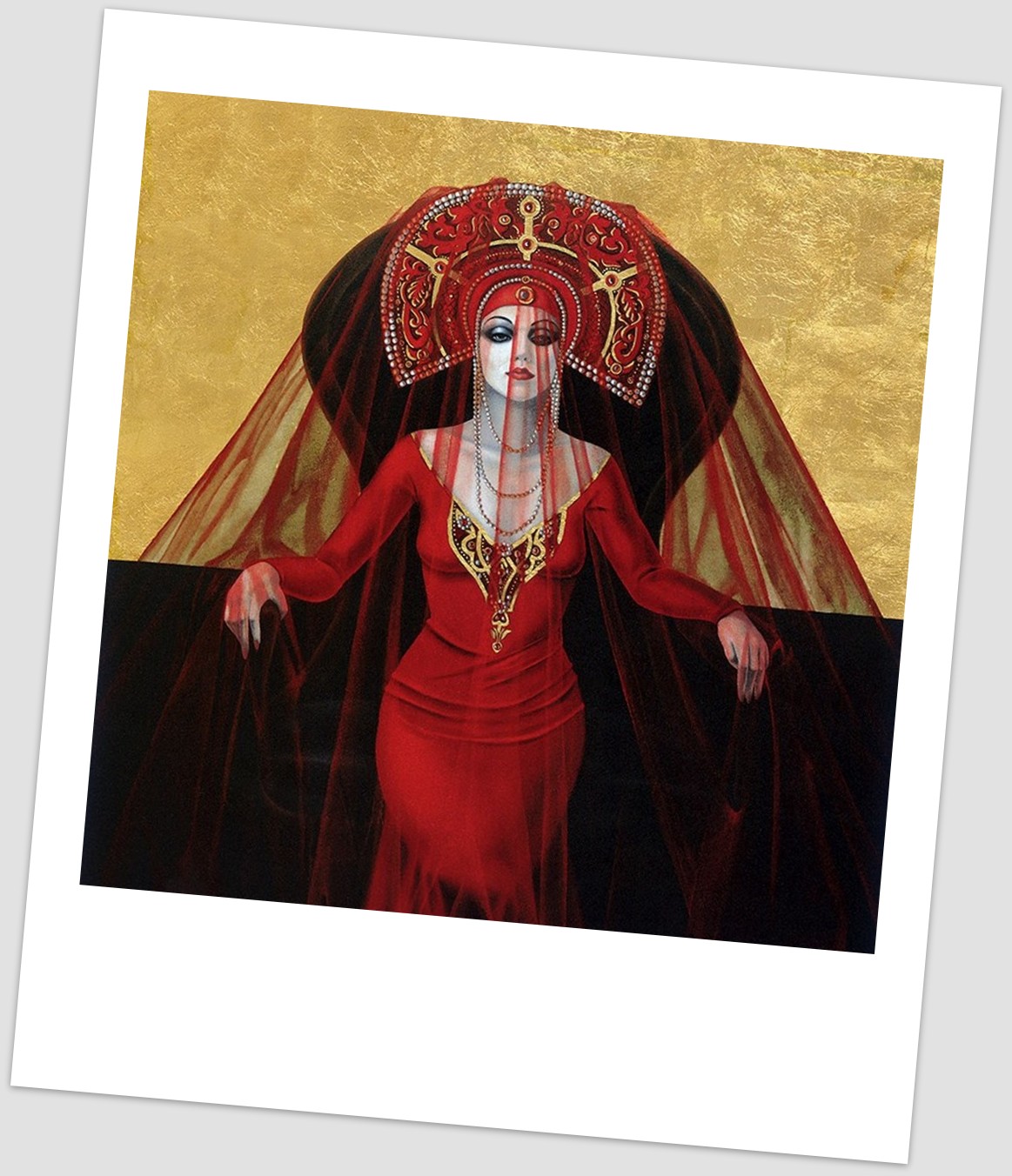 Limited Edition Print Lucrezia Borgia by Gill Del-Mace