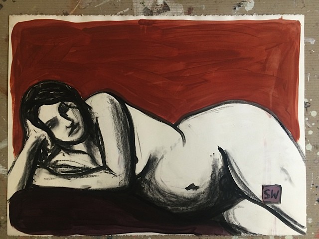 Nude Sketch | Modern Art | Print Decor Malvern
