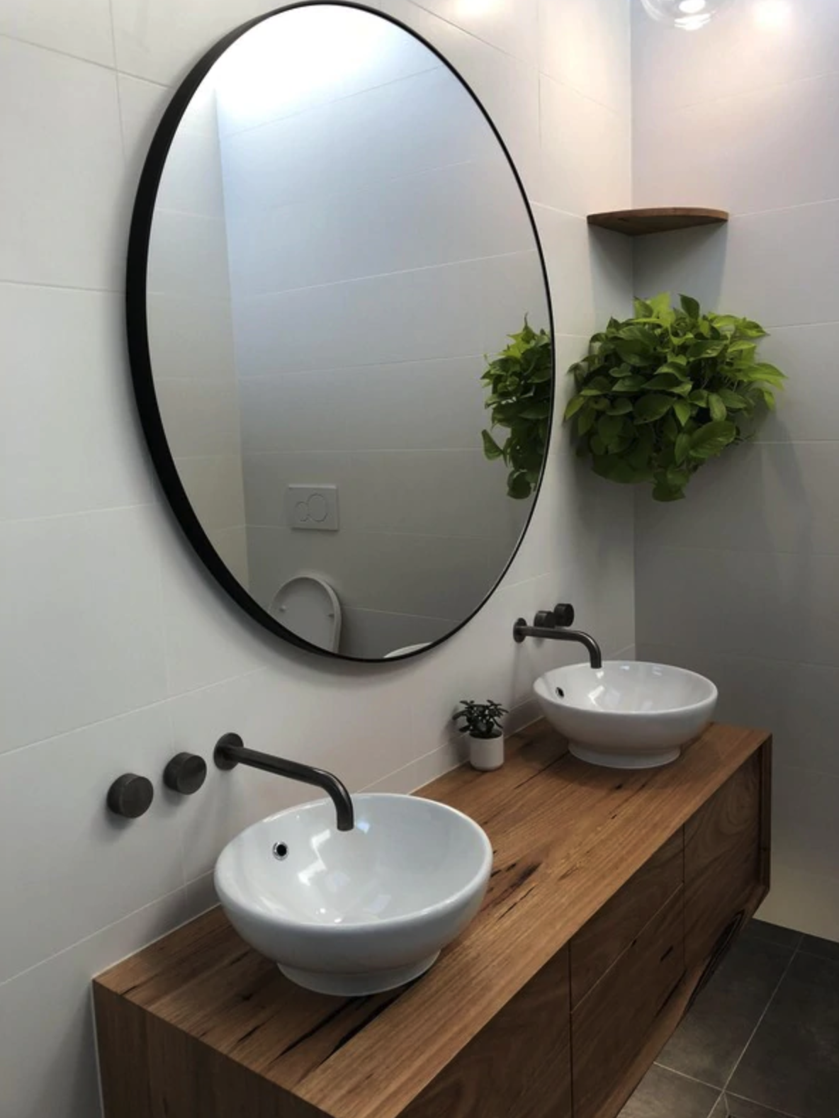 Modern Circular Mirror